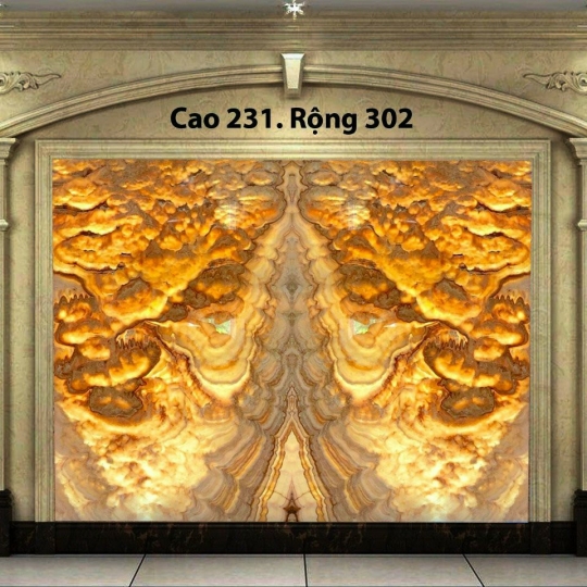 Tranh đá xuyên sáng Onyx – HTO0220