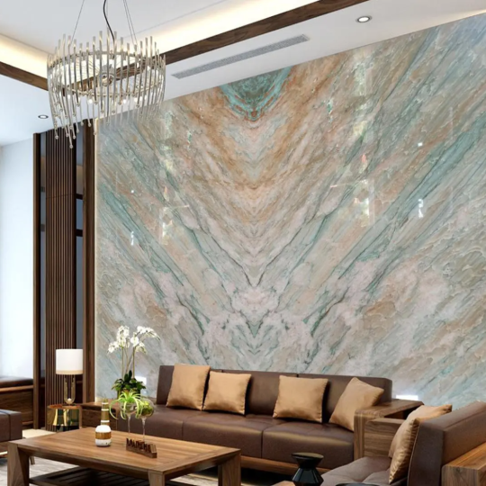 Tranh đá thạch anh đối xứng – HTT2008