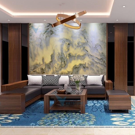 Tranh đá sơn thủy STV010